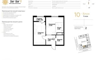 Продажа 2-комнатной квартиры, 49 м² - Продажа квартир в монолитно-каркасном доме в Алматы - страница 19