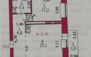 Продажа 1-комнатной квартиры, 57.3 м², пр. Сарыарка, дом  31/2 - Продажа квартир в Астане с фото