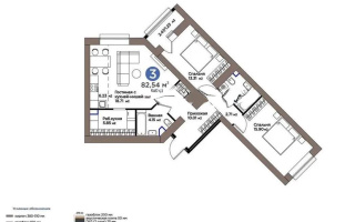 Продажа 3-комнатной квартиры, 82.54 м² - Продажа квартир в Казахстане - страница 120