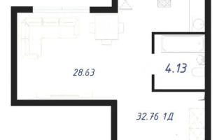 Продажа 1-комнатной квартиры, 33 м², ул. Байтурсынова, дом  16 стр - Продажа  однокомнатных квартир в Астане без посредников