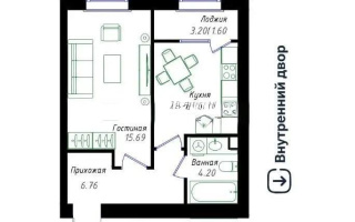 Продажа 1-комнатной квартиры, 38.65 м² - Продажа квартир в р-не Нура Астаны - страница 50