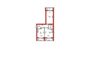 Продажа 2-комнатной квартиры, 70 м², ул. Муканова, дом  41/24 - Продажа  двухкомнатных квартир в новостройках Караганды