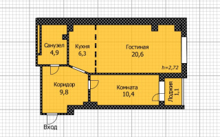 Продажа 2-комнатной квартиры, 53.1 м² - Продажа  двухкомнатных квартир в новостройках Астаны - страница 3
