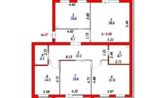 Продажа 4-комнатной квартиры, 143.2 м²