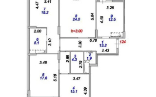 Продажа 4-комнатной квартиры, 114 м², пр. Туран, дом  39 стр - Продажа квартир в Астане без посредников с фото