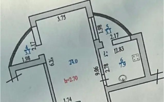 Продажа 1-комнатной квартиры, 48 м², ул. Кенесары хана, дом  54/6 - Продажа квартир в Алматы