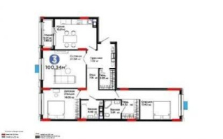 Продажа 3-комнатной квартиры, 100 м², ул. Айтеке би, дом  3а - Продажа квартир в Астане