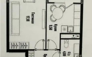 Продажа 1-комнатной квартиры, 38 м², ул. Бухар жырау, дом  12/2 - Продажа квартир в новостройках Астаны