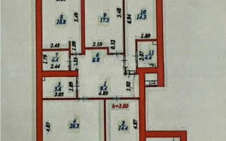 Продажа 4-комнатной квартиры, 135.8 м², ул. Бокейхана, дом  13 стр - Продажа  четырехкомнатных квартир в Астане без посредников