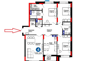 Продажа 4-комнатной квартиры, 140 м² - Продажа квартир в р-не Нура Астаны - страница 40