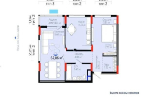 Продажа 2-комнатной квартиры, 62.89 м² - Продажа квартир в Астане - страница 35