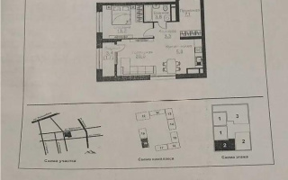 Продажа 2-комнатной квартиры, 55.1 м², ул. Ауэзова, дом  3г/2 - Продажа квартир в Алматы без посредников
