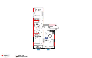 Продажа 3-комнатной квартиры, 71.24 м² - Продажа квартир в новостройках Алматы