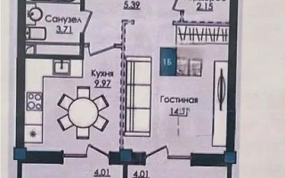 Продажа 1-комнатной квартиры, 44.5 м² - Продажа однокомнатных квартир в Астане - страница 2