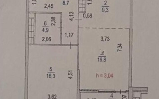 Продажа 2-комнатной квартиры, 57.9 м² - Аренда квартир помесячно в Алматинской области