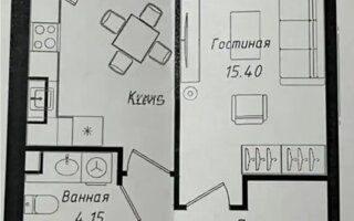 Продажа 1-комнатной квартиры, 37.66 м² - Аренда квартир посуточно в Сарани