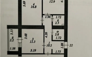 Продажа 3-комнатной квартиры, 80 м², ул. Ахмедьярова, дом  4/1 - Продажа  трехкомнатных квартир в новостройках Астаны