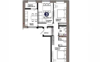 Продажа 3-комнатной квартиры, 76 м² - Продажа трехкомнатных квартир от собственников в Астане - страница 10