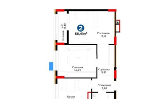 Продажа 2-комнатной квартиры, 58.41 м² - Продажа двухкомнатных квартир от собственников в Астане - страница 25
