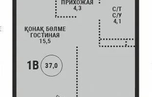 Продажа 1-комнатной квартиры, 37 м² - Продажа  однокомнатных квартир в новостройках Алматы с фото - страница 7