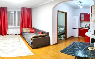 Аренда 2-комнатной квартиры посуточно, 54 м², ул. Брусиловского, дом  159 - ул. Кулымбетова - Аренда  двухкомнатных квартир посуточно в Алматы с фото