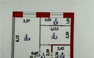 Продажа 1-комнатной квартиры, 41.2 м², ул. Жошы хана, дом  17 - Продажа  однокомнатных квартир в Астане