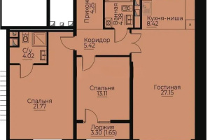 Продажа 3-комнатной квартиры, 90 м², ул. Навои, дом  30а/1 - Продажа квартир в Алматы