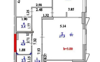 Продажа 3-комнатной квартиры, 110 м², ул. Сарайшык, дом  34/4 - Продажа  трехкомнатных квартир в новостройках Астаны