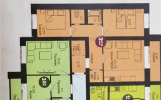 Продажа 4-комнатной квартиры, 107 м², ул. Е-1, дом  2 - Продажа  четырехкомнатных квартир в новостройках Астаны без посредников с фото
