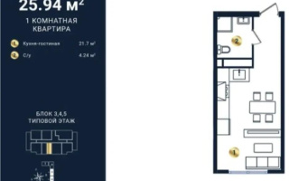 Продажа 1-комнатной квартиры, 26 м² - Продажа однокомнатных квартир в Алматы - страница 2