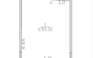 Продажа 1-комнатной квартиры, 40.3 м²