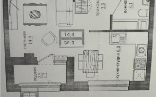 Продажа 1-комнатной квартиры, 28.7 м², ул. Байтурсынова, дом  22 стр - Продажа квартир в Казахстане