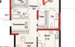 Продажа 3-комнатной квартиры, 115.61 м², ул. Каппарова, дом  7 - Продажа  трехкомнатных квартир в новостройках Алматы без посредников с фото