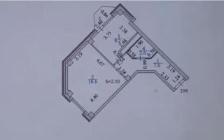 Продажа 1-комнатной квартиры, 38 м², ул. Рыскулбекова, дом  16/3 - Продажа  однокомнатных квартир в Астане