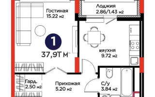 Продажа 1-комнатной квартиры, 37.91 м² - Продажа квартир в новостройках Астаны - страница 42