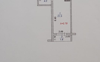 Продажа 1-комнатной квартиры, 28 м² - Продажа квартир в новостройках Алматы без посредников