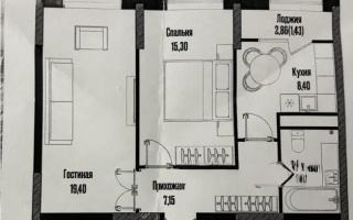 Продажа 2-комнатной квартиры, 56.56 м², ул. Бухар жырау, дом  12/2 - Продажа  двухкомнатных квартир в новостройках Астаны