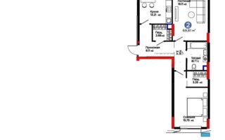 Продажа 2-комнатной квартиры, 69.81 м² - Продажа квартир в Астане - страница 126