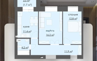 Продажа 2-комнатной квартиры, 60 м², ул. Дюсембекова, дом  34/2 - Продажа квартир в Караганде