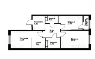 Продажа 3-комнатной квартиры, 81.25 м² - Продажа трехкомнатных квартир в Алатауском р-не Алматы - страница 6