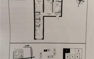 Продажа 3-комнатной квартиры, 86.1 м², ул. Рыскулова, дом  2б/1 - Продажа  трехкомнатных квартир в Алматы