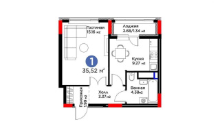 Продажа 1-комнатной квартиры, 35.52 м² - Продажа квартир в Астане - страница 15