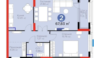 Продажа 2-комнатной квартиры, 67 м², пр. Аль-Фараби, дом  11 - Продажа  двухкомнатных квартир в новостройках Астаны