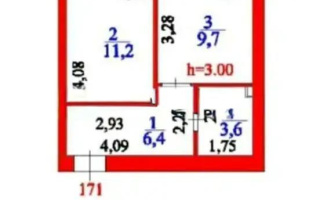 Продажа 1-комнатной квартиры, 35 м², ул. А-52, дом  2 - Продажа квартир в новостройках Астаны