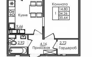 Продажа 1-комнатной квартиры, 36 м², ул. Е-117, дом  41 - Продажа  однокомнатных квартир в новостройках Астаны