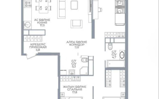 Продажа 4-комнатной квартиры, 121 м² - Продажа квартир в новостройках Алматы - страница 4