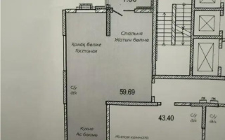 Продажа 2-комнатной квартиры, 60 м², ул. Жургенова, дом  19 - Продажа квартир в новостройках Астаны без посредников