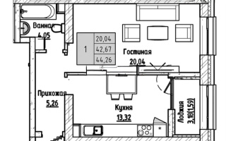 Продажа 1-комнатной квартиры, 44.26 м² - Продажа квартир в кирпичном доме в Казахстане - страница 3