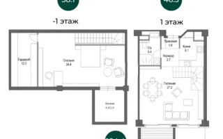 Продажа 3-комнатной квартиры, 106 м², ул. Култобе, дом  24/8 - Продажа квартир в Алматы с фото