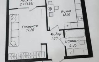 Продажа 1-комнатной квартиры, 39.46 м² - Продажа однокомнатных квартир от собственников в Астане - страница 42
